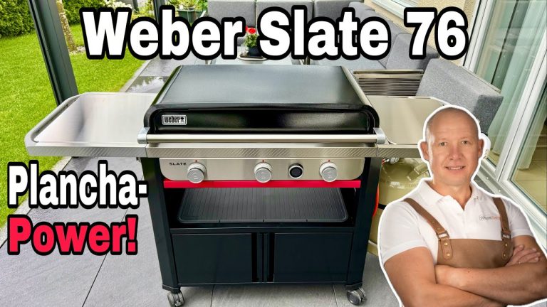 Neue Weber Slate 76 Plancha im Test – Vatertag & Frühstück vom Grill!