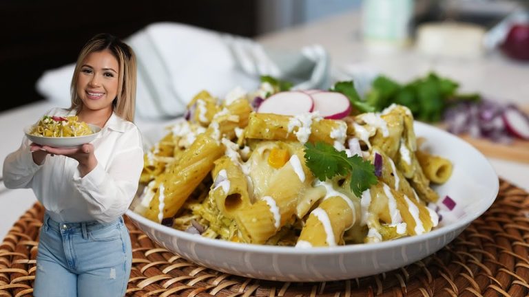 I had to Make Disneyland’s Special CHICKEN ENCHILADA PASTA at Home , but BETTER Hope YOU Enjoy!