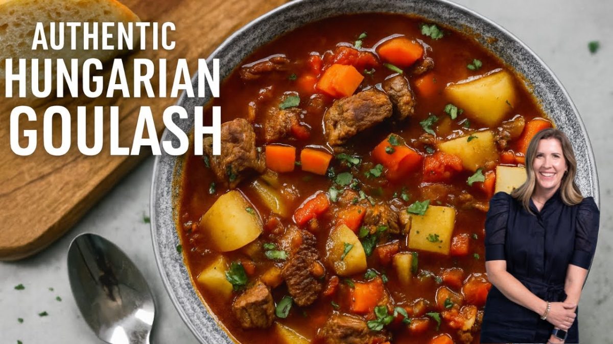 Authentic Hungarian Goulash Recipe | Hearty Paprika Beef Stew