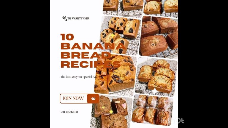Commercial Banana bread recipes available #mfalh