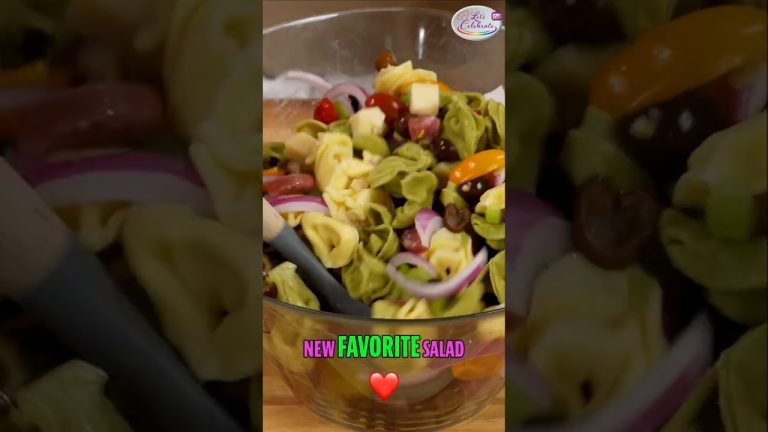 What's the Secret Ingredient in This Tortellini Antipasto Salad?
