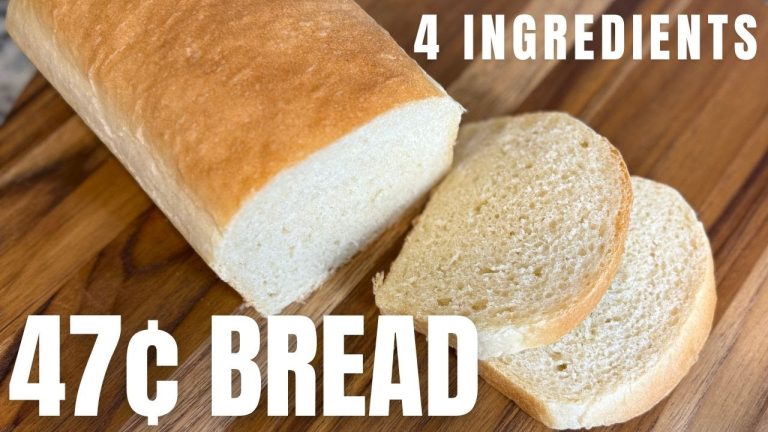 I Made This Simple Homemade Bread for Just 47¢ — And It’s Amazing! 4 Ingredient Recipe in KitchenAid
