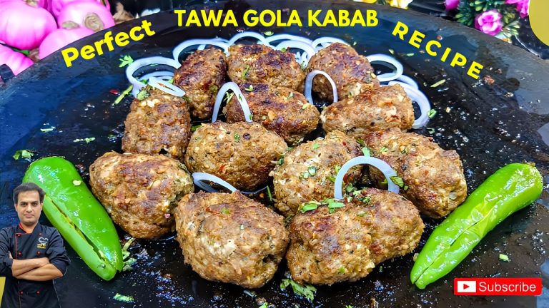 Tawa Gola Kebabs: A Recipe Worth Drooling Over