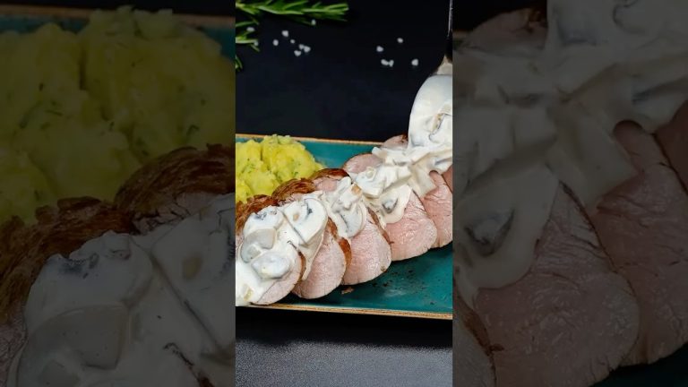 A butcher taught me! Here's how to cook pork tenderloin correctly #shots #cooking #food #recipe