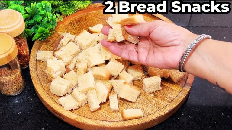 Quick And Easy Bread Snacks Recipes | झटपट ब्रेड की 2 मज़ेदार रेसिपी | |Bread Ka Healthy Nashta