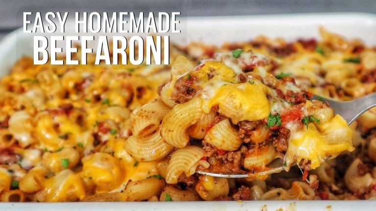 This Beefaroni Recipe Tastes Way Better Than Store Bought!