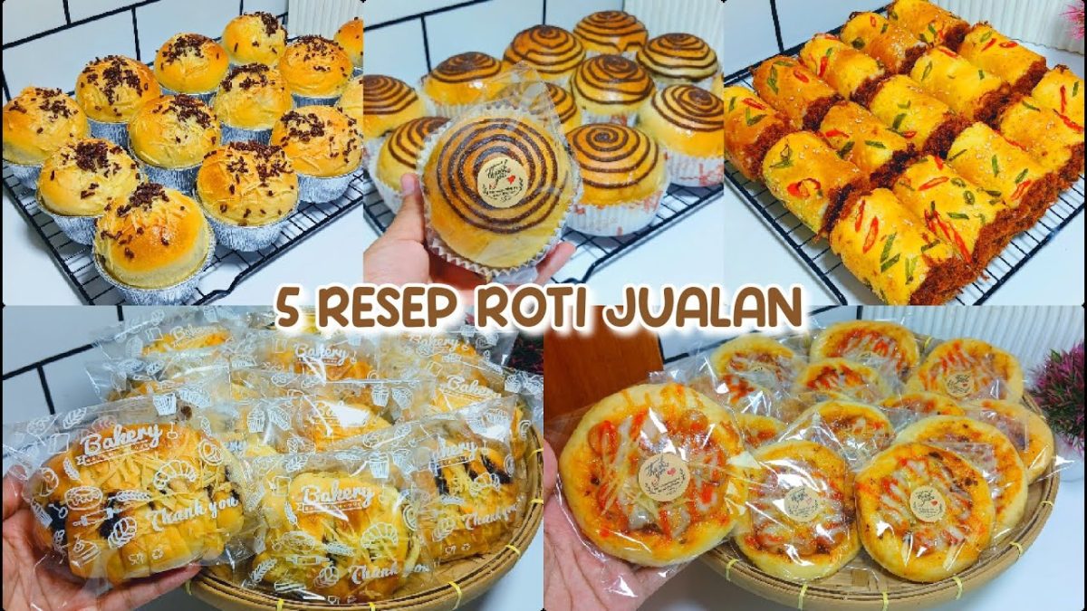 5 Rekomendasi resep Roti untuk Jualan