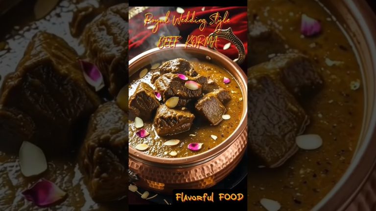 Beef korma wedding style | dehli DANEDAR degi delight #shorts #viralshorts