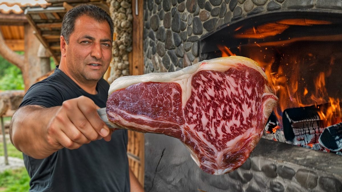 I Grilled The World's Largest Stuffed Cheese Ribeye Steak