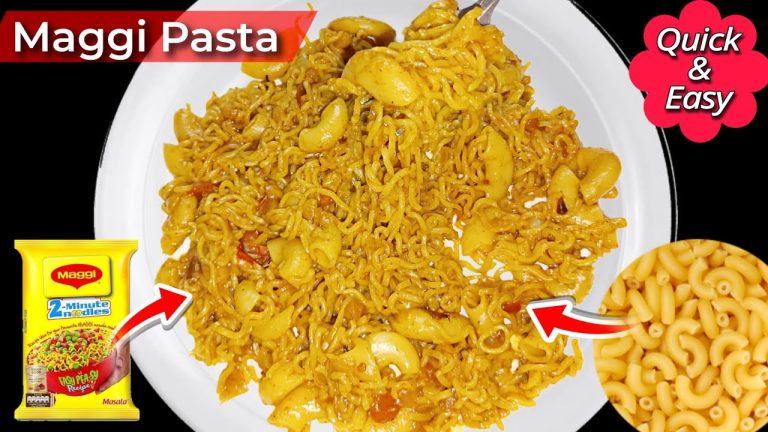 Maggi Pasta Mix Recipes | Maggi aur Pasta Mix Karke Kaise Banaen | Pasta Maggi Mix Kaise Banaen