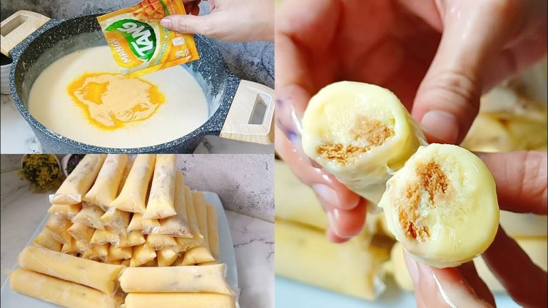 ICE CANDY RECIPE PANG NEGOSYO | CREAMY ICE CANDY