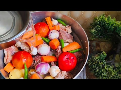 গরুর মাংস রেসিপি | Pakistani peshawari beef recipi .