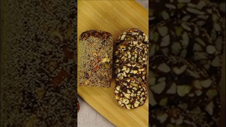 Dry Fruit Barfi | Date Rolls | Dry Fruit Halwa | Khajur Roll Recipe | Dates and Dry Fruits Roll