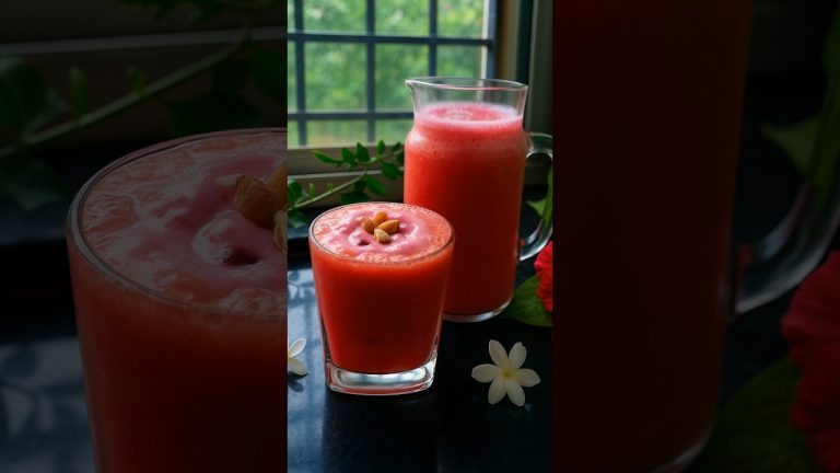 Cool & Creamy Papita Shake – Try This Today @VillageCookingChannel