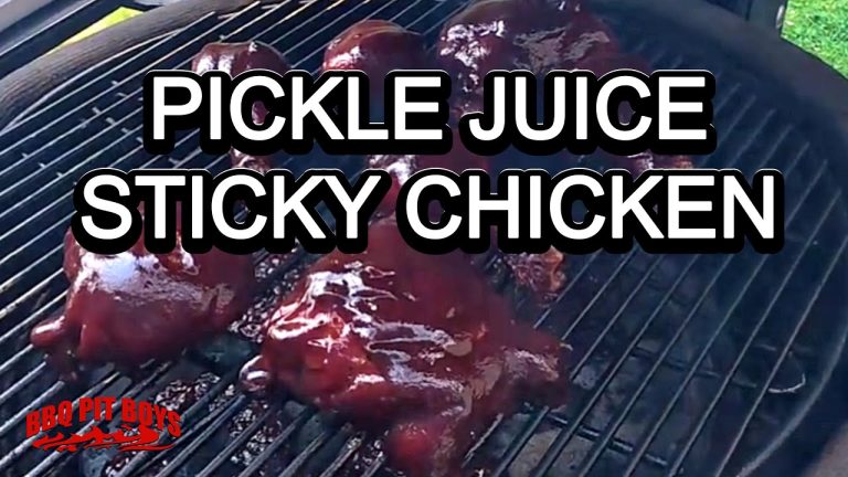 Pickle Juice Sticky Chicken and Pizza on the Side.