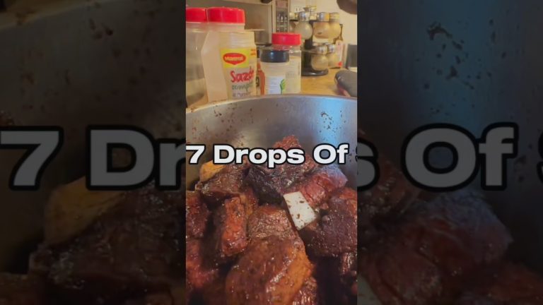 My #1 Secret Ingredient Making Jamaican Stew Beef #cooking #beef #recipe #fyp