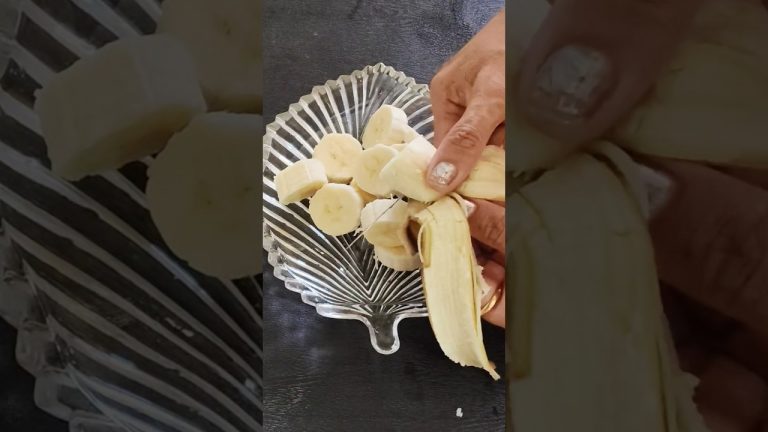 How to Freeze Banana for icecream, pudding,shake,baking#shorts#ytshort#shortsvideo#recipe#food#viral