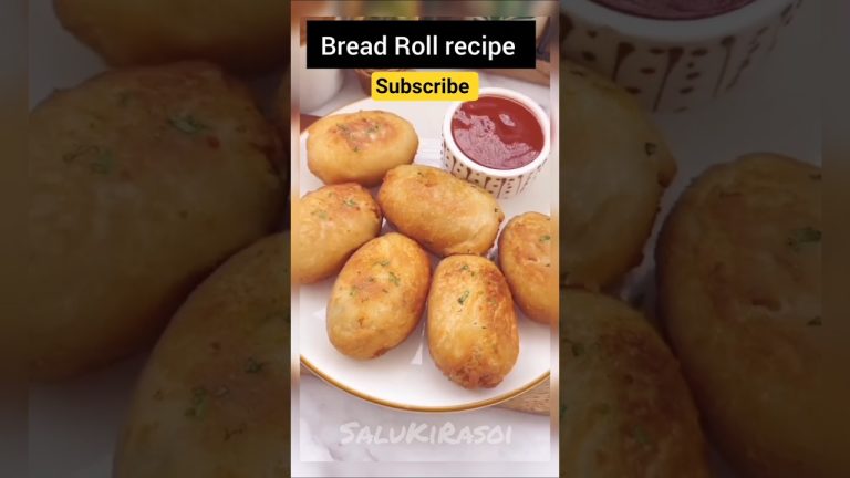 Bread Roll recipe 😍 । #breadrecipe #cooking #rasoi #food #cookingchannel