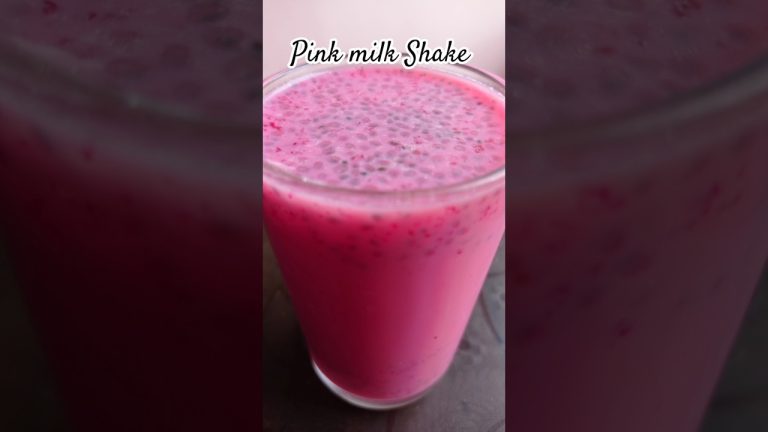 Sabja Seeds milk Shake #recipe #food #sabja #shorts #healthy