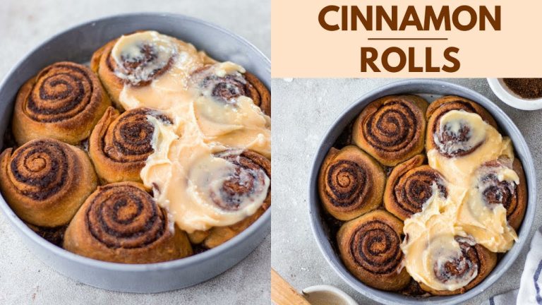 CINNAMON ROLLS FOR MOTHER’S DAY | Easy Homemade Cinnamon Roll Recipe | Mother’s Day Dessert Ideas
