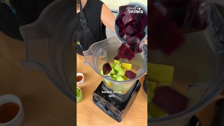 ¡Piña, pepino y betabel! Prepara este jugo antioxidante perfecto para comenzar tu mañana