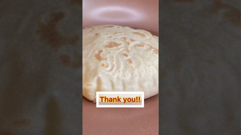 Liquid Dough Roti – No kneading No Rolling Roti #shorts