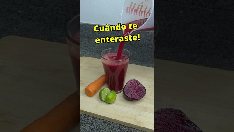 Mezcla remolacha con zanahoria 🥕 #recetas