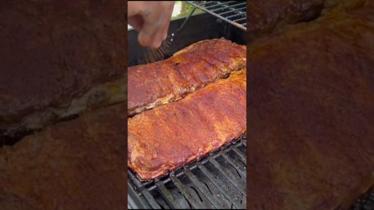 How to Grill Ribs on a Gas Grill #Shorts #Memphis #Bluffcitygrub
