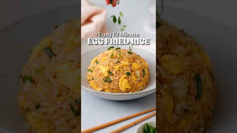 10 min Egg Fried Rice 🍚#easyrecipe