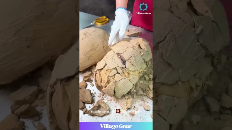 Secret MUD-Baked Chicken!🐔 The Reveal is WORTH IT! 🤤 #chinesecooking #foodlover #chickenrecipe #yum