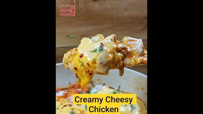 Cheesy Chicken With Creamy Sauce