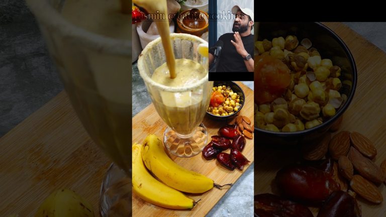Sattu High Protein MilkShake Recipe🤯😲#protein💪💪 #milkshake#recipe#shortstoday