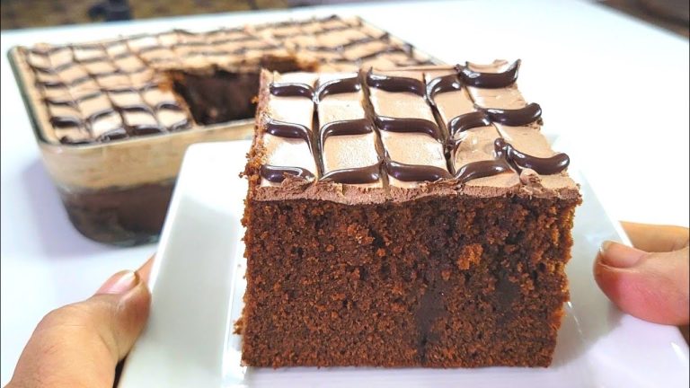 Chocolate Three Milk Cake | Nutella Tres Leches Recipe | Moist & Creamy Dessert