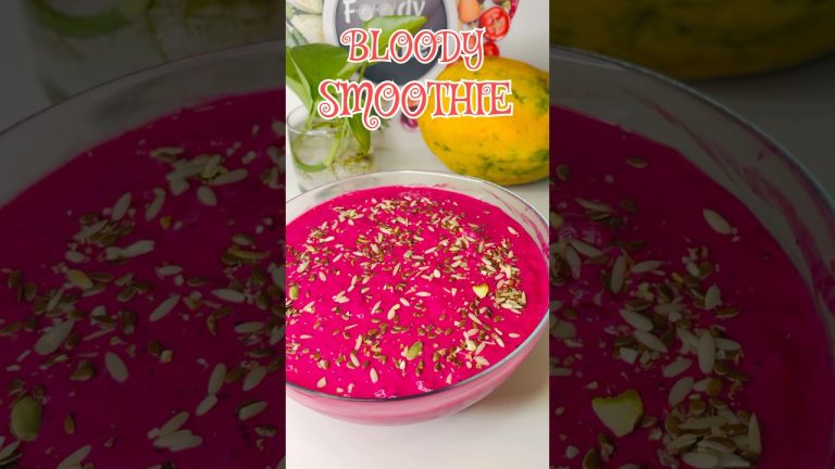 Dragon Fruit Mango Smoothie Bowl – Red Hot Smoothie ] #smoothie #smoothierecipes