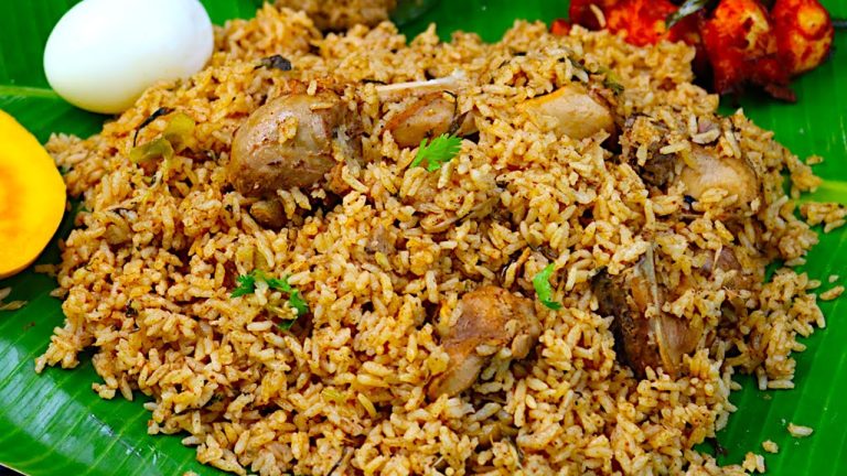 சிக்கன் பிரியாணி குக்கரில் குழையாமல் வர இப்டி செய்ங்க👌 | CHICKEN BIRIYANI RECIPE IN PRESSURE COOKER