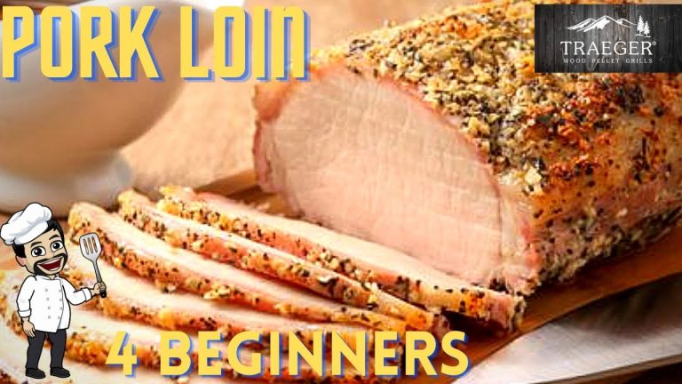 Smoke pork loin – Traeger Grills – how to cook pork loin on pellet grill