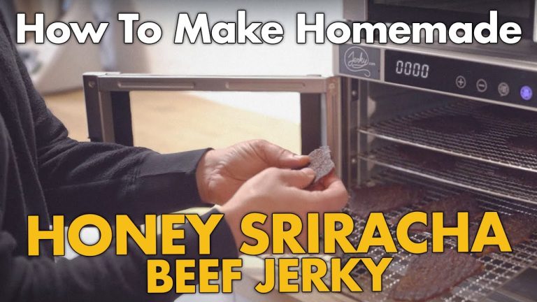 Honey Sriracha Beef Jerky Recipe (For Beginners)