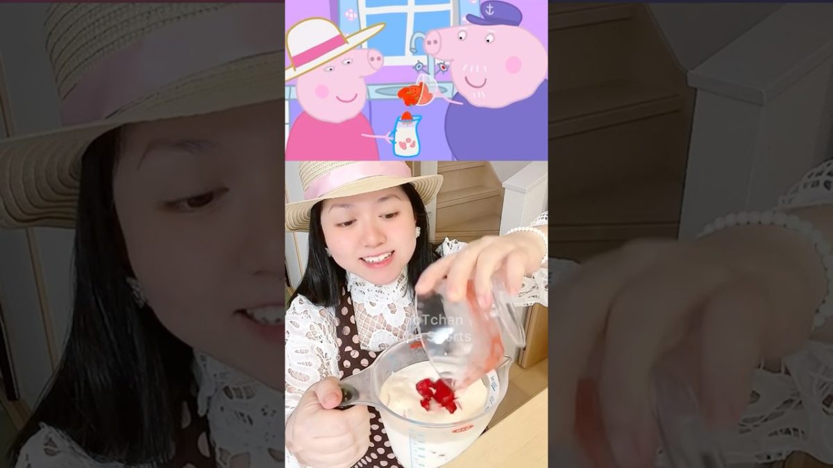 Sorvete da peppa pig em 5 MINUTOS!