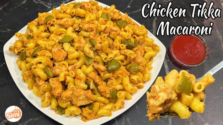 Chicken Tikka Macaroni | How To Make Chicken Macaroni | Quick And Delicious Tikka Macaroni Recipes