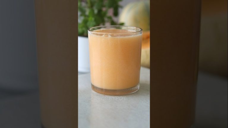 Chilled Muskmelon Shake Recipe | Easy Summer Cooler | Kharbuja Shake