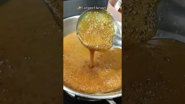 caramel kesari ✨❤️#trendingrecipes #todaytrending #youtubeshorts #youtubetrending #viral#recipes