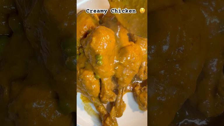 #chicken  Creamy Chicken Recipe That Melts in Your Mouth | Easy & Delicious! #shorts
