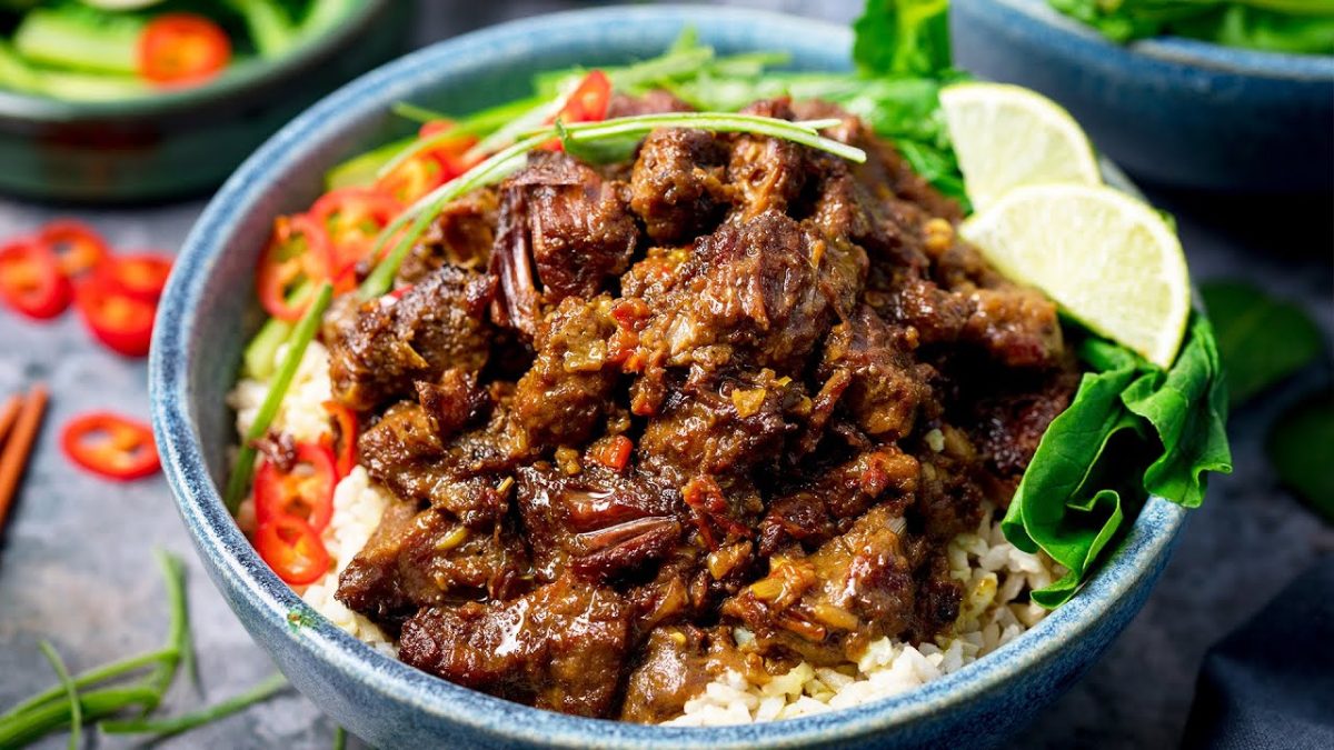 Beef Rendang Recipe | One of my FAVOURITE Indonesian dishes!