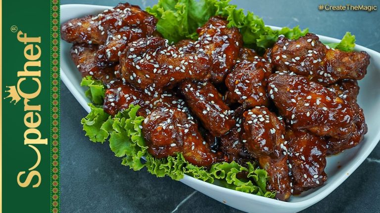 Korean BBQ Chicken Wings Recipe | Sweet & Spicy Korean BBQ Chicken Wings Recipe