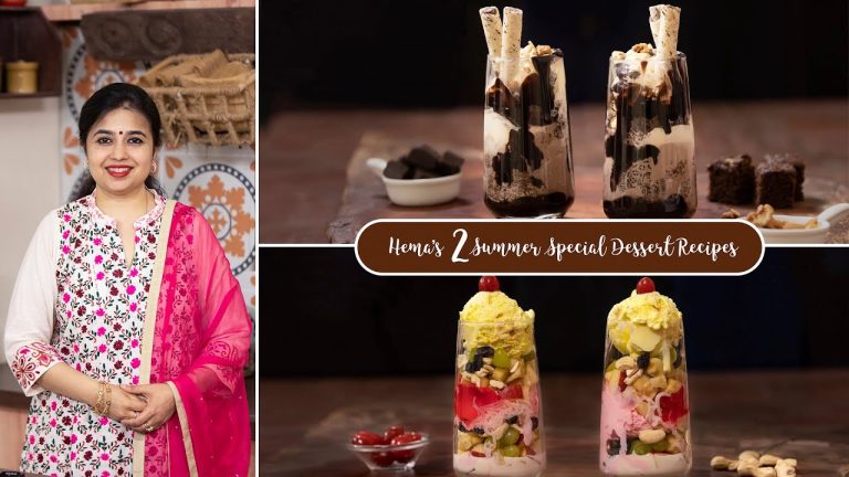 Chocolate Shake Sundae | Gadbad Icecream | Summer Special Dessert Recipes | @HomeCookingShow