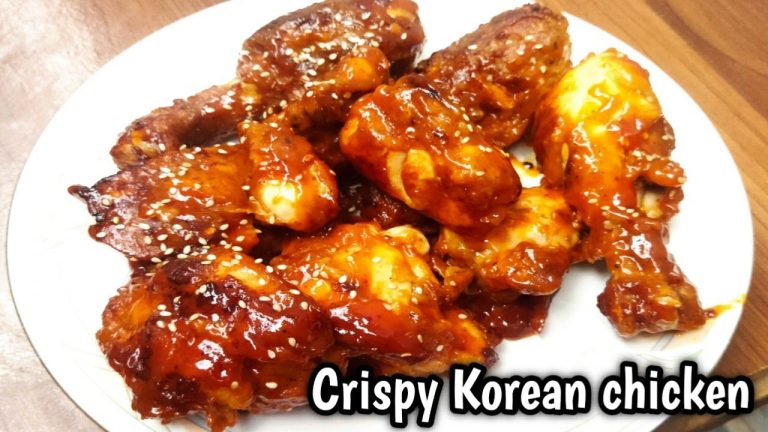Korean Chicken Recipe|Crispy Korean Chicken with Sweet & Spicy Glaze