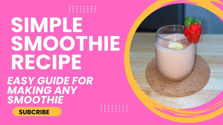 2 EASY SMOOTHIE RECIPES (Ep. 3)