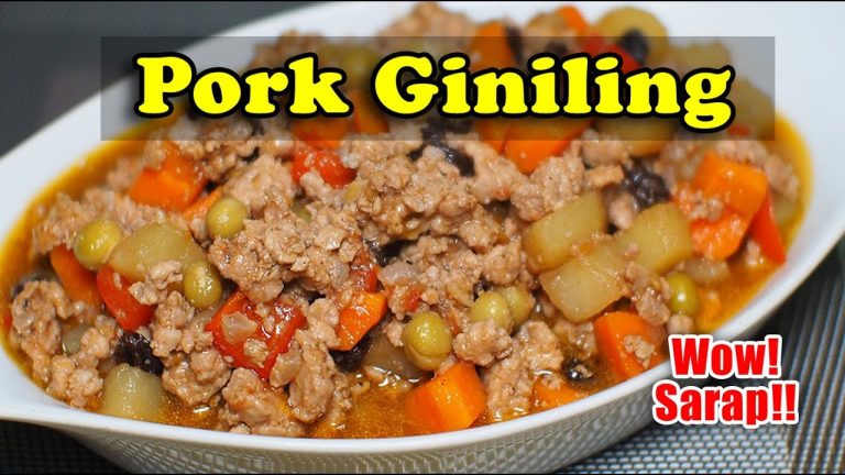 ANG PORK GINILING NA SUPER SARAP! 🐷 SUPER DALING LUTUIN!