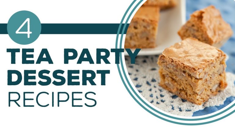 Full Episode Fridays: Tea Party – 4 Tea Party Dessert Recipes