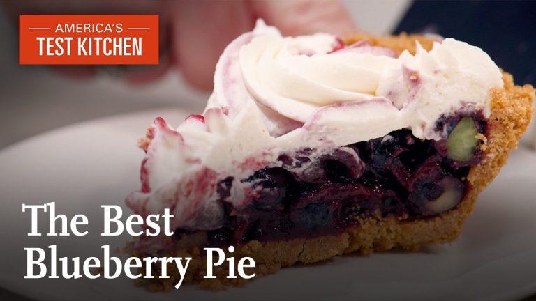 A Perfect Blueberry Cream Pie that Uses Fresh and Cooked Fruit | America’s Test Kitchen